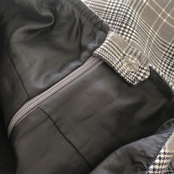 New Hanna Andersson glen plaid Prince of Wales checkered skater style midi skirt - Picture 9 of 11